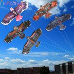 Cerf - volant en forme d'aigle plat de 1. 1m x 50cm avec ligne de 30 mètres pour enfants, jouets d'extérieur ... Cerf - volant en forme d'aigle plat de 1. 1m x 50cm avec ligne de 30 mètres pour enfants, jouets d'extérieur ...