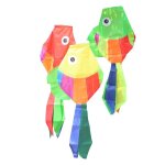 Cerf - volant en forme de poisson pour enfants, accessoires, pendentif, forme tonneau, carpe, drapeau ...