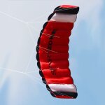 Cerf - volant de parachute double ligne de 1. 8m, jouet amusant d'extrieur avec outil de vol, huile ...