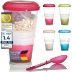Chaas - muesli to - go mug pour les déplacements 2 - go mug de voyage avec compartiment isotherme pour ... Chaas - muesli to - go mug pour les déplacements 2 - go mug de voyage avec compartiment isotherme pour ...