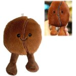 Chaas - peluche en grains de caf, 13 cm, drle de dessin anim, mini trompette, simulation caf, doudou ...