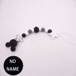 Chaîne attache - tétine en silicone avec nom pour bébé, joli porte - tétine, a tête de souris, fait main, ... Chaîne attache - tétine en silicone avec nom pour bébé, joli porte - tétine, a tête de souris, fait main, ...