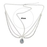 Chane frontale goutte d'eau pendentif dcoration tour de tte rglable chane frontale accessoire de ...