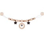 Cha�ne poussette bois et ambre