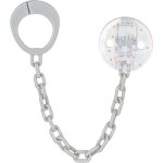 Chaîne de sucette avec clip et anneau adaptateur - attache - sucette pour bébé - compatible avec toutes ... Chaîne de sucette avec clip et anneau adaptateur - attache - sucette pour bébé - compatible avec toutes ...