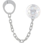 Chaîne de sucette avec clip et anneau adaptateur - set de 2 pièces attache - sucette pour bébé - compatible ... Chaîne de sucette avec clip et anneau adaptateur - set de 2 pièces attache - sucette pour bébé - compatible ...
