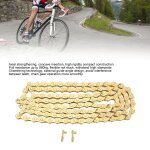 Chaîne de vélo 8 vitesses 116 maillons chaîne de vélo de route de montagne chaîne de remplacement de ... Chaîne de vélo 8 vitesses 116 maillons chaîne de vélo de route de montagne chaîne de remplacement de ...