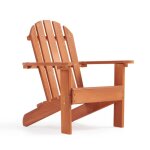 Chaise enfant en bois ginger home adirondack, fauteuil de jardin relax, bois de c�dre massif, ext�rieur ...