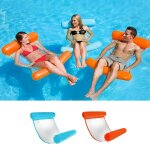 Chaise flottante pour piscine, hamac pliable, lit - balançoire, inclinable, pour l'été, pour fête a la ... Chaise flottante pour piscine, hamac pliable, lit - balançoire, inclinable, pour l'été, pour fête a la ...