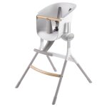Chaise haute beaba up and down grey / white Chaise haute beaba up and down grey / white