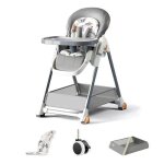 Chaise haute bebe magic zc chaise bebe evolutive 3 positions d'inclinaison 6 positions de hauteur double ...