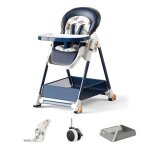 Chaise haute bebe magic zc chaise haute evolutive chaise bebe de 6 mois a 3 ans jusqu' 30 kg grand panier ...