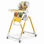 Chaise haute bb prima pappa follow me fox & friends peg perego