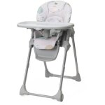 Chaise haute chicco polly easy r�glable avec harnais 5 points et plateau