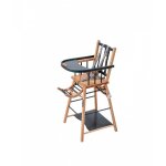Chaise haute evolutive marcel hybride kaki - combelle