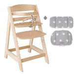Chaise haute evolutive roba sit up iii - bois naturel - pour bébé de 6 mois a 6 ans Chaise haute evolutive roba sit up iii - bois naturel - pour bébé de 6 mois a 6 ans