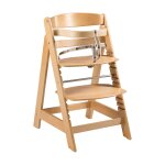 Chaise haute evolutive  sit up click  � fermeture a clic innovante � naturel
