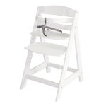 Chaise haute evolutive sit up iii en bois - roba - réglable en hauteur - blanc Chaise haute evolutive sit up iii en bois - roba - réglable en hauteur - blanc