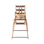 Chaise haute pliante sarah hybride vieux rose - combelle