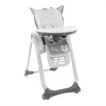 Chaise haute polly 2 start - 4 roues - foxy - chicco