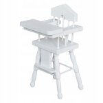 Chaise haute pour poupées, meubles de maison, tabouret décoratif, chaise haute miniature Chaise haute pour poupées, meubles de maison, tabouret décoratif, chaise haute miniature