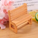 Chaise de jardin, mobilier d'ornement de parc, modle de maison de poupe, dcor de maison de poupe ...