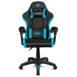 Chaise de jeu drift dr35bl pc sige rembourr noir, bleu