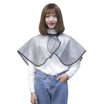 Chle col de coupe pour salon de coiffure impermable, ev teinture de cheveux, perm color cape pro coiffeur ...