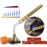 Chalumeau a gaz de soudage au butane, brleur a gaz pour brasage, lance - flammes, camping en plein air, ...