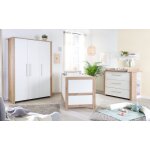 Chambre bébé complète roba - malo - lit evolutif 70x140 cm + commode a langer + armoire 3 portes - blanc ... Chambre bébé complète roba - malo - lit evolutif 70x140 cm + commode a langer + armoire 3 portes - blanc ...