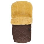 Chanceli�re natura en peau d'agneau - marron - kaiser