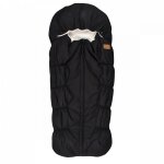 Chanceli�re poussette imperm�able 6 - 24 mois noire polaire int�rieure blanche