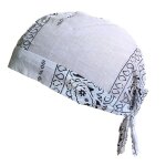 Chapeau bandana en coton unisexe pour femmes et hommes, casquette imprime durag, couvre - chef chimio ...