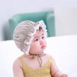 Chapeau de bb en coton pour filles de 0 a 18 mois, casquette de soleil d't, princesse, nouveau - ...