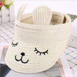 Chapeau pour bb en forme de lapin, a la mode, en paille, visire pliante, casquette pour bb, mignon, ...