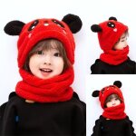 Chapeau de bébé super mignon pour garçon et fille, bonnet d'oreille, chapeau de cou pour enfants, pull ... Chapeau de bébé super mignon pour garçon et fille, bonnet d'oreille, chapeau de cou pour enfants, pull ...