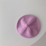 Chapeau bret pour bb fille, chaud, a la mode, pour automne et hiver - type lavande - 4 - 36months(46 ...