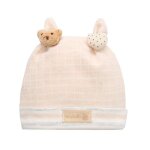Chapeau en coton pour bb de 0 a 3 mois, bonnet de dessin anim, ours etoiles, mignon pour garons et ...