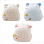 Chapeau en coton doux pour b�b� de 0 a 6 mois, bonnet mignon pour nouveau - n�, bonnet pour gar�ons et ...