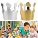 Chapeau couronne pour anniversaire, 10 pices, dcor de fte prnatale pour nouveau - n, bandeau de ...