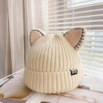 Chapeau epais en laine pour enfants de 1 a 2 ans, chapeau en peluche, protection des oreilles chaude, ...