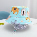 Chapeau d't en coton pour bb garon et fille, protection uv, casquette de soleil pour enfants, panama, ...