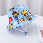 Chapeau d't en coton pour bb garon et fille, protection uv, casquette de soleil pour enfants, panama, ...
