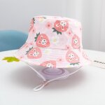Chapeau d't en coton pour bb garon et fille, protection uv, casquette de soleil pour enfants, panama, ...