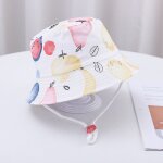 Chapeau d't en coton pour bb garon et fille, protection uv, casquette de soleil pour enfants, panama, ...