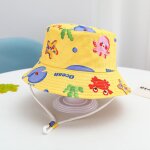 Chapeau d't en coton pour bb garon et fille, protection uv, casquette de soleil pour enfants, panama, ...