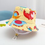 Chapeau d't en coton pour bb garon et fille, protection uv, casquette de soleil pour enfants, panama, ...