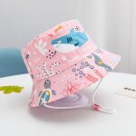 Chapeau d't en coton pour bb garon et fille, protection uv, casquette de soleil pour enfants, panama, ...