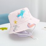 Chapeau d't en coton pour bb garon et fille, protection uv, casquette de soleil pour enfants, panama, ...