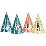 Chapeaux de fete - pirate - 8pcs